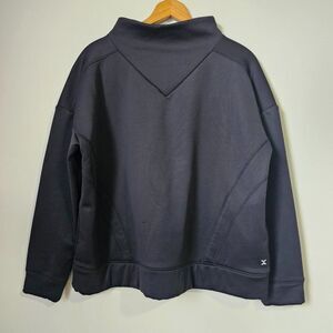 EUC XERSION BLACK MOCK NECK SWEATER PULLOVER SIZE XL
